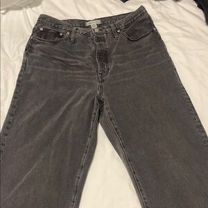 Madewell Faded Black Balloon Jeans - size 31